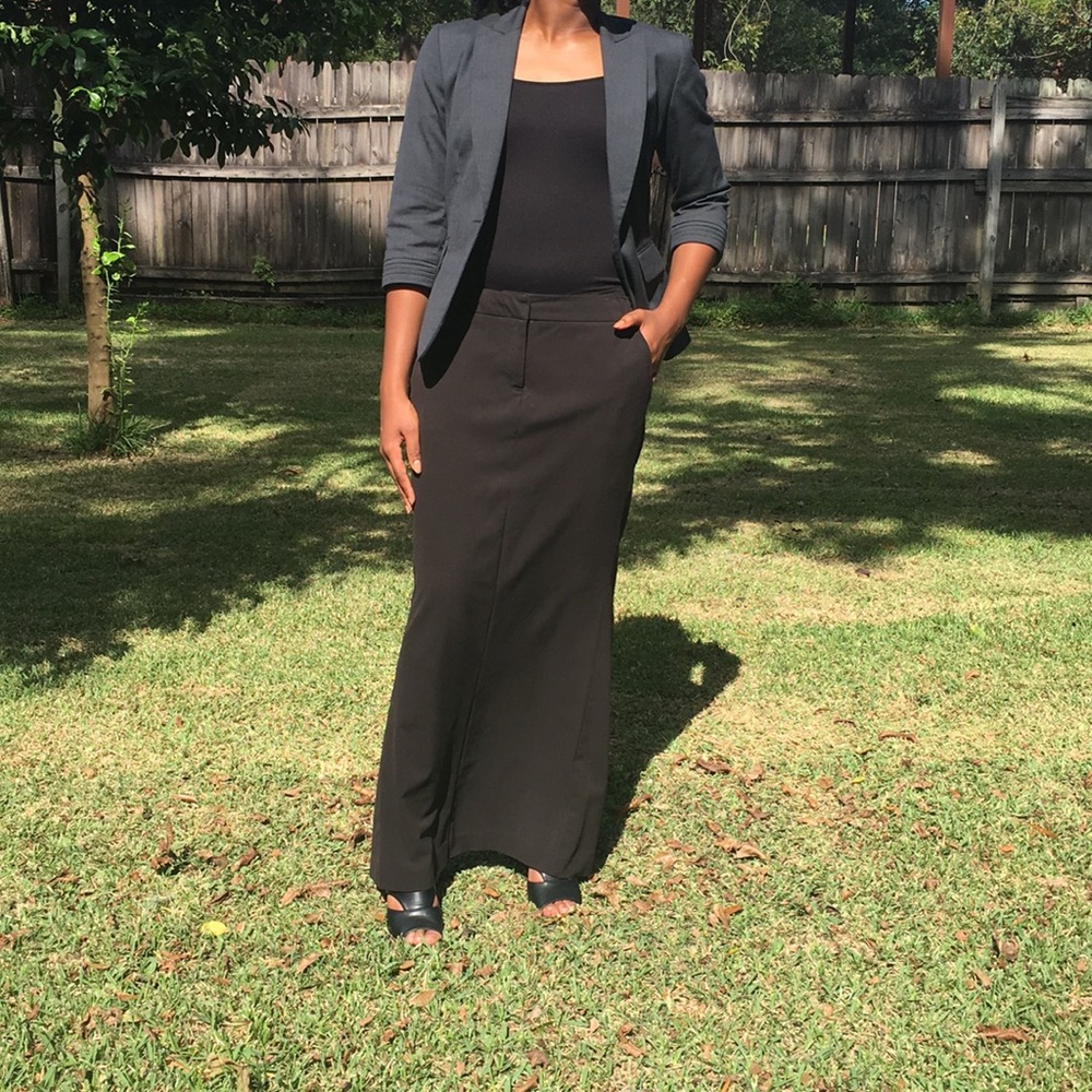 Maxi business skirt